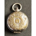 Vintage Nickel Plated Sovereign Holder - as per photograph