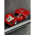 Best Model Alfa Romeo 33.2 Imola 1968 Vaccarella/Zeccoli (made in Italy) - as per photograph