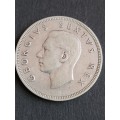 Union 1/2 Crown 1950 Silver (rare date) - as per photograph