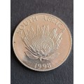 SA Silver One Rand Protea 1988 uncirculated - as per photograph