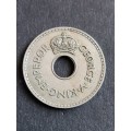Fiji One Penny 1934 - as per photograph