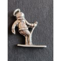 Vintage Skiing Silver Charm 5.06g - as per photograph