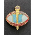 Enamel Blinded Soilders Bowling Club Victoria Pin Badge- as per photograph