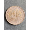 Union 1/2 Penny 1957 - as per photograph