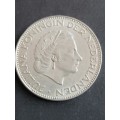Nederlands 2 1/2 Gulden 1960 Silver .720 - as per photograph
