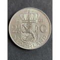 Nederlands 2 1/2 Gulden 1961 Silver .720 - as per photograph