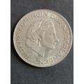 Nederlands 2 1/2 Gulden 1961 Silver .720 - as per photograph