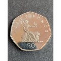 UK 50 Pence 1999 Proof- as per photograph