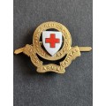 SA Redcross Brass Badge - as per photograph