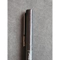 Vintage Parker Rollerball (made in UK) engraved Mobil Battle of 89 - needs refill-as per photograph