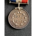 World War II Miniature Medal Silver- as per photograph
