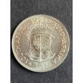 Union 2 1/2 Shillings 1955 EF+/UNC Silver - as per photograph
