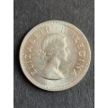 Union 2 1/2 Shillings 1955 EF+/UNC Silver - as per photograph