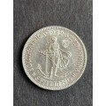 Union One Shilling 1942 Silver - as per photograph