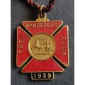 The Wanderers Club Enamel Badge 1939 - as per photograph