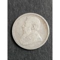 ZAR Sixpence 1893 - as per photograph