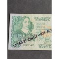 GPC de Kock Ten Rand Replacement Note Y17  2nd issue 1982 - as per photograph
