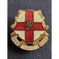 Vintage England Enamel Lapel Badge - as per photograph