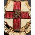 Vintage England Enamel Lapel Badge - as per photograph