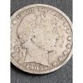 USA Barber 1/2 Dollar 1905S - as per photograph