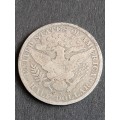 USA Barber 1/2 Dollar 1905S - as per photograph