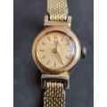Vintage Gold Plated Ladies Tissot Watch (needs to be serviced) - as per photograph