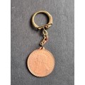 Novelty Zar Penny 1892 Keyring - as per photograph