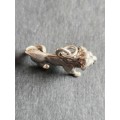 Vintage Sterling Silver Lion Charm 4g - as per photograph