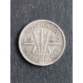 Australia Threepence 1943 - as per photograph