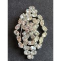 Vintage Rhinestone Brooch - as per photograph