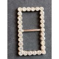 Vintage Rhinestone Buckle - as per photograph