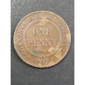 Commonwealth of Australia One Penny 1919 - as per photograph