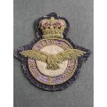 RAF Bullion Wire Badge - as per photograph