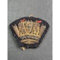 Mercant Navy Bullion Wire Cap Badge - as per photograph