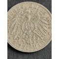 Deutsches Reich Zwei Mark 1896 Silver- as per photograph