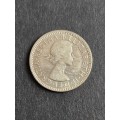 Australia 1 Shilling 1954 Silver - as per photograph