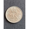 UK Sixpence 1950 - as per photograph