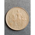 France 10 Centimes 1916 - as per photograph