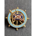 Enamel Winchester Castle Pin Badge - as per photograph