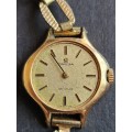 Vintage Ladies Omega Watch 20 Microns Swiss made (not working) - as per photograph