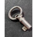 Vintage Silver Key Charm 3.1g - as per photograph