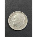 Roosevelt Dime 1963 Silver - as per photograph