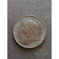 UK 1/2 Penny 1896 - as per photograph