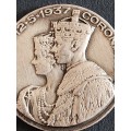 Union of South Africa George VI 1937 Coronation Medal Silver- as per photograph