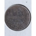 ZAR One Shilling 1894 - as per photograph