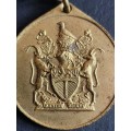 Rhodesian WW2 Bronze Medal (1939 World War 1945) - as per photograph
