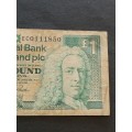 Royal Bank of Scotland One Pound Note (European Summit Edinburgh Dec 1992) - as per photograph