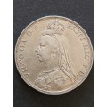 UK Crown Queen Victoria 1891 - as per photograph