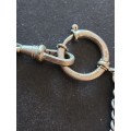 Vintage Fob Chain Silver Plated- as per photograph