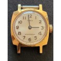 Vintage Gold Plated Ladies Timex Water Resistant Mechanical Wrist Watch (not working) - as per photo